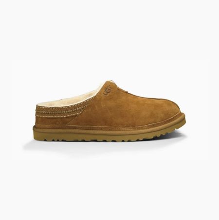 UGG Neuman Brown Slippers for Men (AIKN96021)